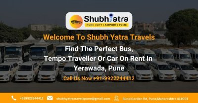 Bus, Car and Tempo Traveller On Rent in Yerawada, Pune