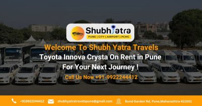 Toyota Innova Crysta on Rent in Pune